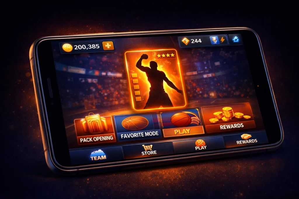 NBA 2K Mobile Locker